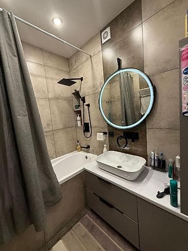 Новостройки от застройщика: 3 комнаты, 85 м², Ала-Арча ТРЦ 106 серия улучшенная, 9 этаж, Дизайнерский ремонт — 10