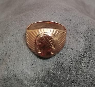 Браслеты: Кольцо, Печатка, Проба 585, Мужские, Без вставки, Советские (СССР), Новый — 3