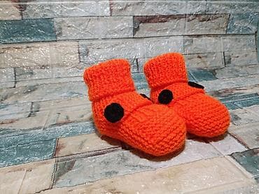 человечки для новорожденных: Пинетки носочки — 2