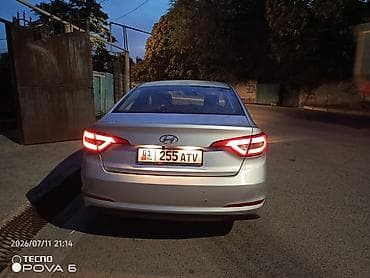Транспорт: Hyundai Sonata: 2016 г., 2 л, Автомат, Газ, Седан — 8