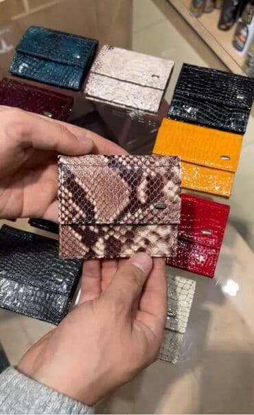 брендовые кошельки: Кожаный кошелёк — 3