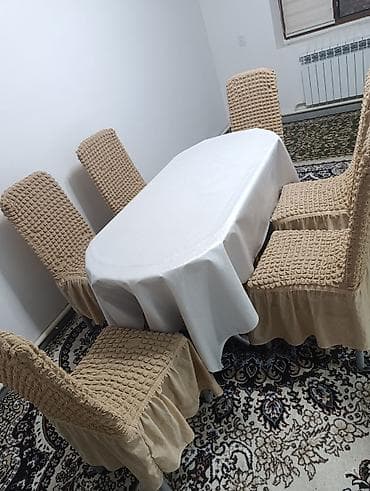 стол для гостей: Кухонный стол и стул, цвет - Серый — 3