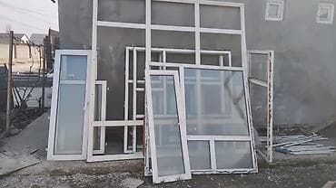 Декор жана интерьер: Даяр пластик терезеле, Терезе түрү: Панорамалык, Декоративдик өзгөчөлүктөрү: Декоративдик байламталар, Орнотуусуз, Бөлүп төлөө жок — 4