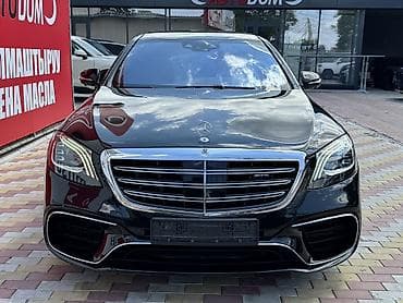mers bar: Mercedes-Benz S-class AMG: 2019 г., 4 л, Автомат, Бензин, Седан — 2