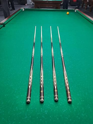 Бильярд столдору: Бильярдный кий Евгения Онищенко Тюльпан Темный граб Украина Материал — 1