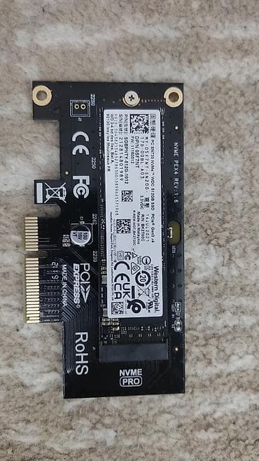 ssd на 512 гб: Накопитель для ПК, Б/у, Western Digital (WD), SSD, 512 ГБ, 3.5", Для ПК — 1