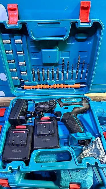Ножовки: Макита шуруповёрт Батарейка 🔋 🔋 Зарядник Шуруповёрт шуруповёрт — 4