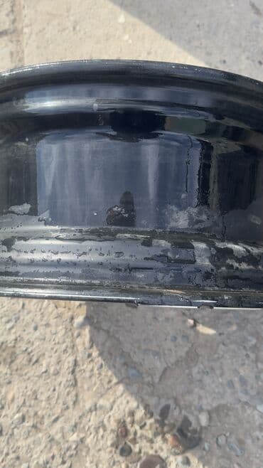 железный диски 16: Диски R 16 Пара, отверстий - 5, Б/у — 3