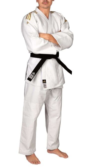 Киреге берилүүчү кийимдер: Кимоно для дзюдо лицензионный, плотный без пояса в комплекте 🥋Sport — 6