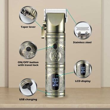 vgr триммер: Триммер B-Well, Для усов, Для бороды, Универсальный, Нержавейка, Функция бритья — 3