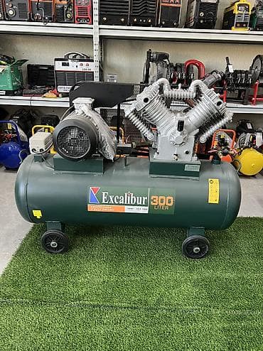 Компрессор Поршневой воздушный компрессор Excalibur ресивер 300литр -