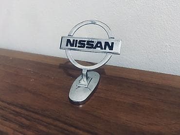 значок на капот: Эмблема-орнамент на капот Nissan - Оригинальный стильный логотип — 1