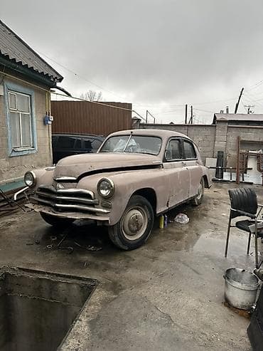 ГАЗ: ГАЗ M-20 Pobeda: 1957 г., 2.4 л, Кол менен иштөөчү, Бензин, Седан — 1