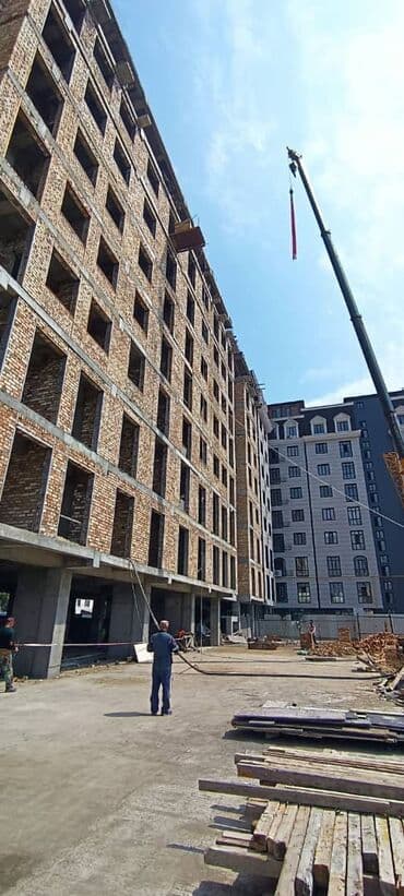 квартира керек кайназаровадан: 2 бөлмө, 57 кв. м, Элитка, 8 кабат, ПСО (өзү оңдоп түзөтүп бүтүү үчүн) — 5