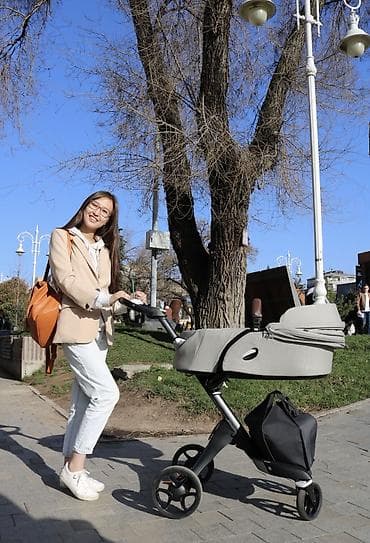 коляска сток: Коляска, Б/у — 2