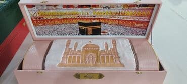 индийский форма: Жайнамаз, Новый, Подарочный, цвет - Зеленый, Бежевый, Голубой — 11