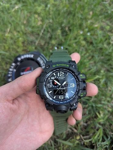 Личные вещи: Спортивные часы часы, Casio (G-Shock), Альтиметр, Водонепроницаемые, Мужские — 1