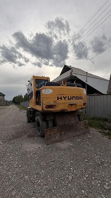 g tiger: Экскаватор, Hyundai, 2007 г., Колесный — 4