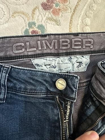 climber: Оригинальные Мужские джинсы CLIMBER - Модель: классические прямые — 2