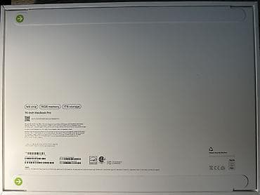 Apple (MacBook) ноутбуктары: Ультрабук, Жаңы, Apple M4 Pro, ОЗУ, RAM: 16 ГБ — 2