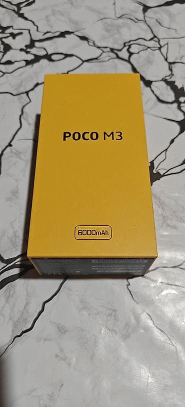 samsung note 101: Poco M3, Б/у, 64 ГБ, цвет - Голубой, 2 SIM — 3