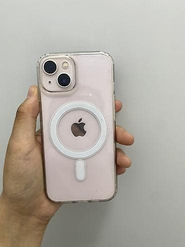 ipad mini4: IPhone 13, Б/у, 256 ГБ, Розовый, Чехол, 100 % — 1