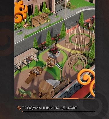 квартира бишкек кызыл аскер: 1 бөлмө, 61 м², Элитка, 10 кабат, Даяр ПСО (өзү оңдоп түзөтүп бүтүү үчүн) — 5