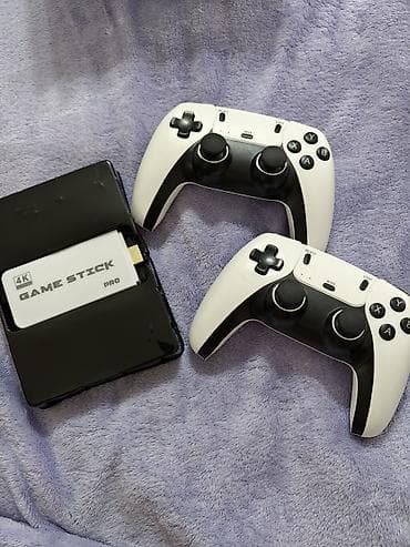 ps5 controller: Игровая приставка Game Stick Pro (комплект M15 Plus) с двумя — 7
