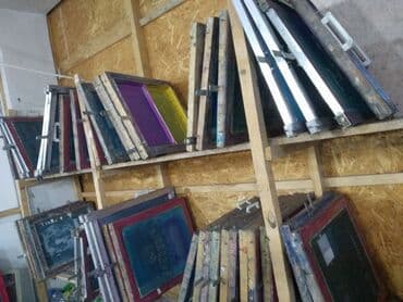 оборудование для перчаток: ШЕЛКОГРАФИЯ сатылат 2линейный стол, автомат термопресс засветка — 7