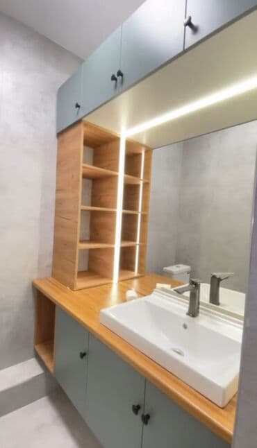 квартира ош продажа: 3 комнаты, 84 м², Элитка, 10 этаж, Дизайнерский ремонт — 10