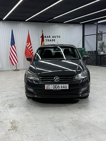 Volkswagen Polo: 2015 г., 1.6 л, Автомат, Бензин, Седан lalafo.kg да Volkswagen Polo: 2015 г., 1.6 л, Автомат, Бензин, Седан