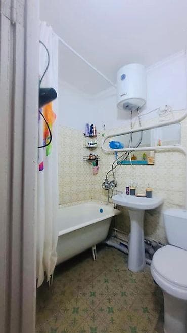 айчурок: 1 бөлмө, 32 м², 104-серия, 3 кабат, Косметикалык ремонт — 5