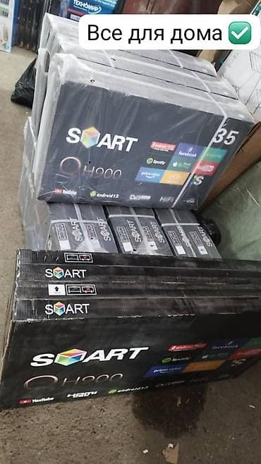 очки виртуальной реальности бишкек: SMART телевизор QH900 (Android TV) ДОСТАВКА ПО ВСЕМУ КЫРГЫЗСТАНУ - — 2