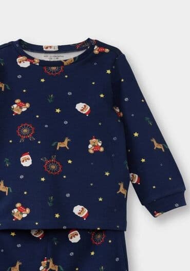 ош кийим: Детская пижама с новогодним принтом DeFacto ❤️ Производство: Турция 🇹🇷 — 3