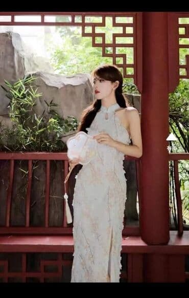 дом вещи: Детское платье, цвет - Бежевый, Новый — 1