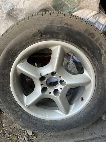 табуретка запаска: Колеса в сборе 235 / 65 / R 17, Всесезонная, Б/у, Запаска, Внедорожные (АТ/МТ), Литые, отверстий - 5 — 1