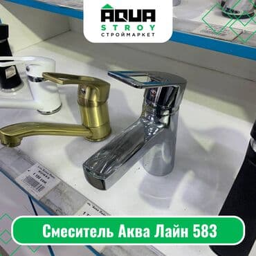 аквариум для форели: Смеситель Аква Лайн 583 Для строймаркета "Aqua Stroy" качество — 1