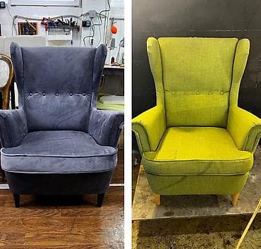 стул угалок: Перетяжка и реставрация мягкой мебели - Полный цикл работ: замена — 4