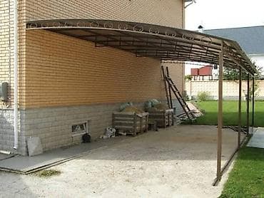 продаю еврокуб: Навес, Арочный, Металл, Поликарбонат, Установка — 3