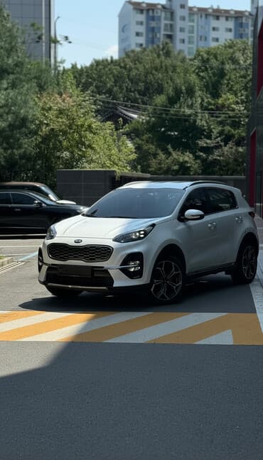 крутые машины: Kia Sportage: 2020 г., 2 л, Автомат, Дизель, Кроссовер — 1