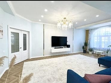 3 комнаты, 152 м², Асанбай мкр 13 этаж, Евроремонт — 1