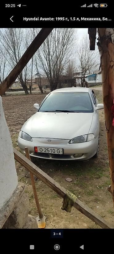 Hyundai Avante: 1995 г., 1.5 л, Механика, Бензин, Седан