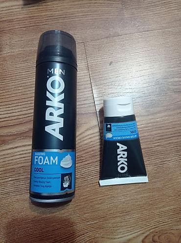 бритье: Набор для бритья ARKO MEN COOL с охлаждающим эффектом. Состав набора — 7