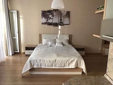 сутучный кватира: 1 комната, Люкс, элитка, Восток-5 мкр, Душевая кабина, Постельное белье, Кондиционер — 1