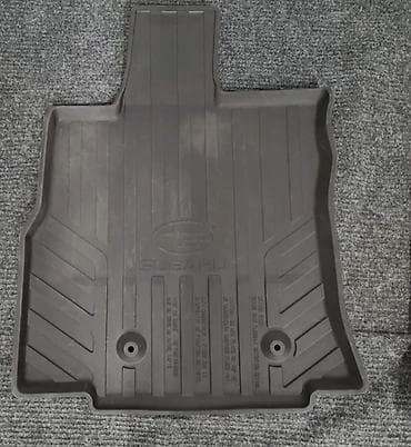 5д полики субару легаси: Родные Резиновые Полики Для салона Subaru, цвет - Черный, Б/у, Платная доставка — 4