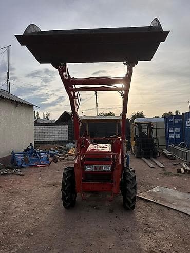 YANMAR Мини-тракторлор: Минитрактор Yanmar FX305 с фронтальным погрузчиком и почвофрезой — 6
