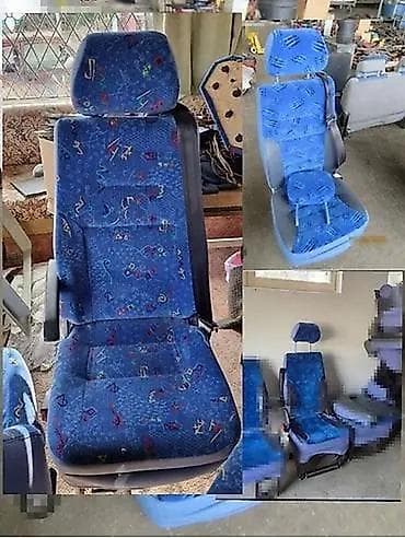 тент крыша: Автобусное сиденье, Ткань, текстиль, Универсальный — 1
