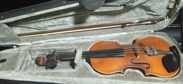 струнные инструменты 94: Скрипка 3/4 с футляром и смычком - Полный размер 3/4, классическая — 2