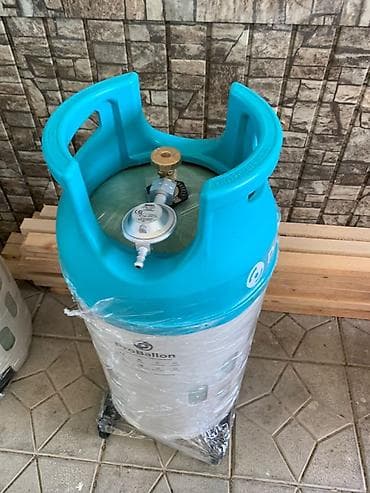 Газовый баллон композитный с редуктором - Тип: композитный газовый