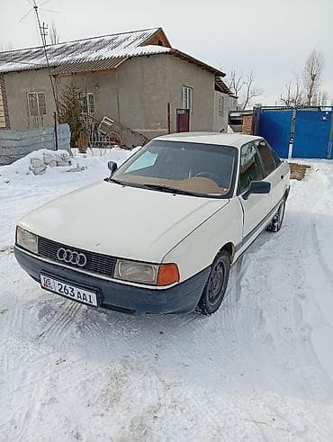 e star: Audi 80: 1987 г., 1.8 л, Механика, Бензин, Седан — 2